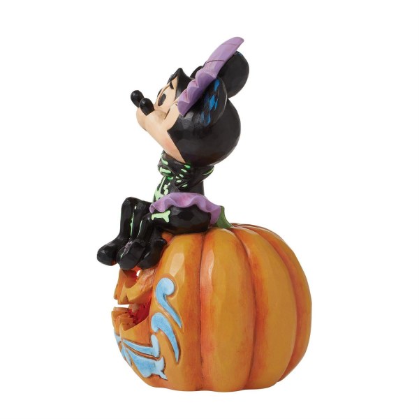 LED-Kürbisfigur Mickey und Minnie Skelette - DISNEY TRADITIONS