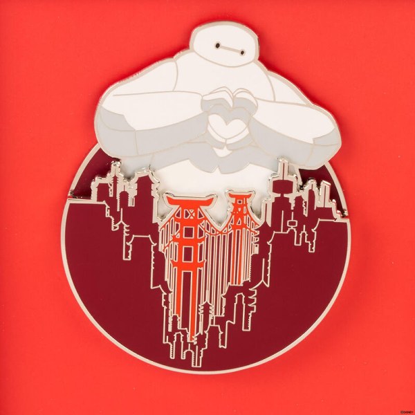 Anstecknadel „Baymax liebt San Fransokyo“ zum 10. Jubiläum – DISNEY LOUNGEFLY Baymax – Riesiges Robowabohu