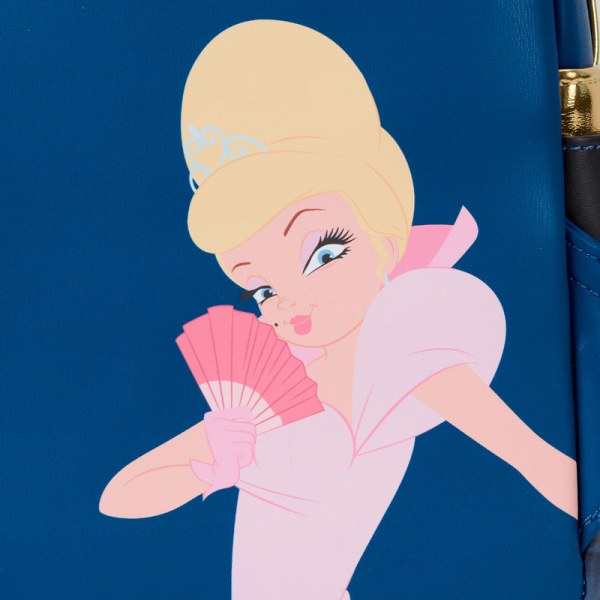 Tiana & Prinz Naveen leuchtender Mini-Rucksack – DISNEY LOUNGEFLY „Küss den Frosch“ zum 15. Jahrestag