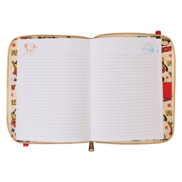 Nachfüllbares Crossbody-Tagebuch „Mickey & Friends“ - DISNEY LOUNGEFLY
