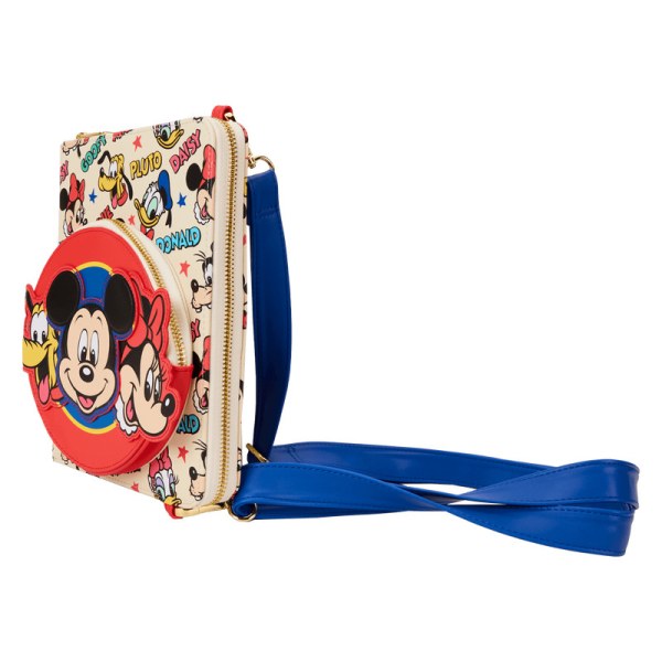 Nachfüllbares Crossbody-Tagebuch „Mickey & Friends“ - DISNEY LOUNGEFLY