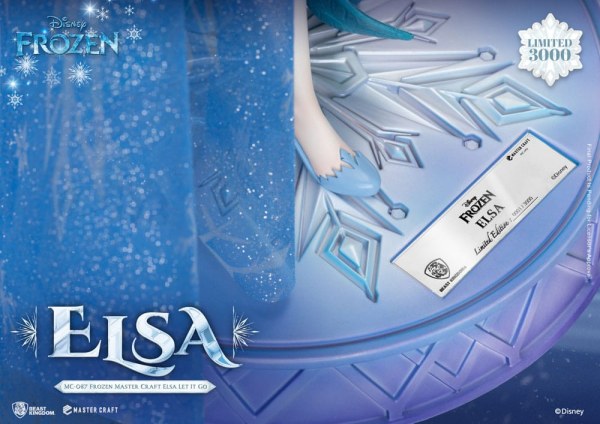 Disney Die Eiskönigin Master Craft Elsa Let It Go 40 cm große Statuette