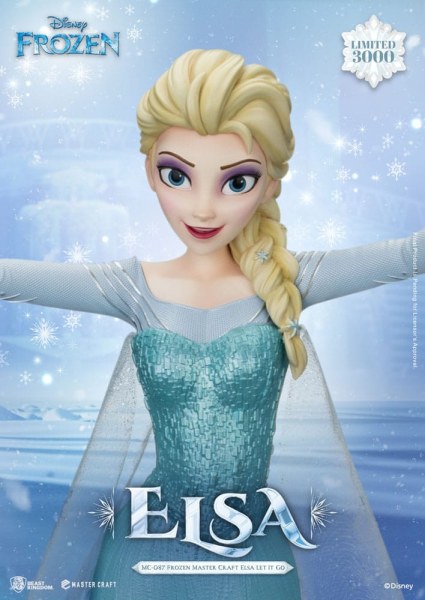 Disney Die Eiskönigin Master Craft Elsa Let It Go 40 cm große Statuette