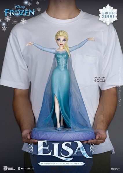 Disney Die Eiskönigin Master Craft Elsa Let It Go 40 cm große Statuette