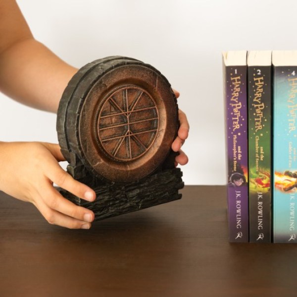BUCHSTÜTZE DIE KAMMER DES SCHRECKENS - HARRY POTTER