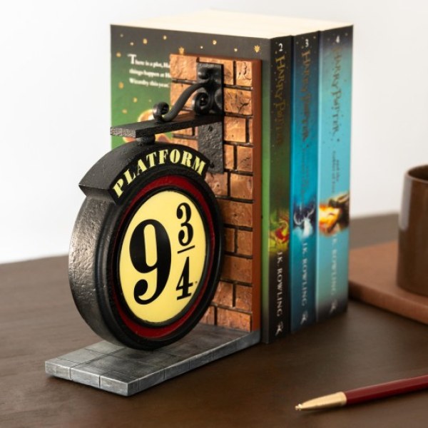BUCHSTÜTZE QUAI 9 3/4 - HARRY POTTER