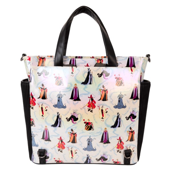 Villains Schillernder wandelbarer Rucksack und Tragetasche - DISNEY LOUNGEFLY
