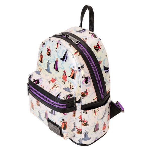 Villains Schillernder Mini-Rucksack - DISNEY LOUNGEFLY