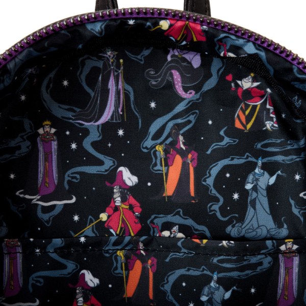 Villains Schillernder Mini-Rucksack - DISNEY LOUNGEFLY