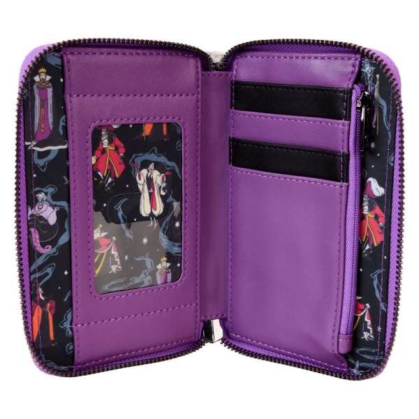 Schillerndes Schurken-Portemonnaie - DISNEY LOUNGEFLY