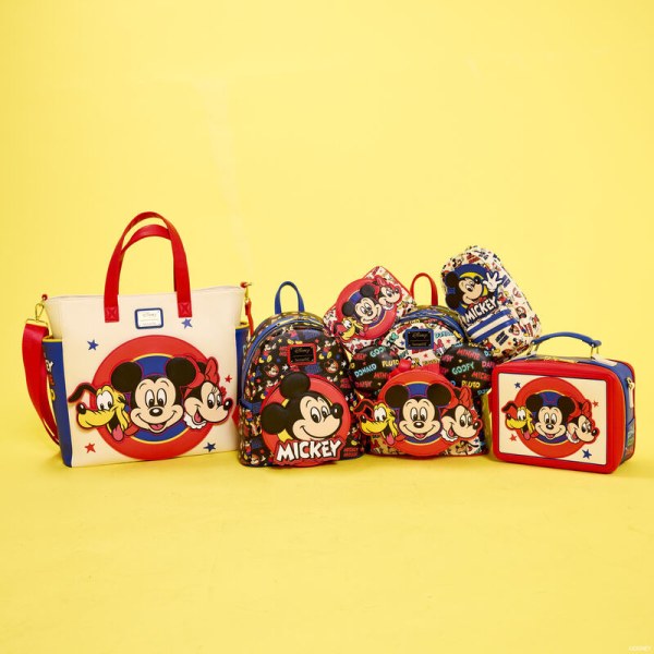 Mickey & Friends Mini-Rucksack mit Ohrenstirnband - DISNEY LOUNGEFLY