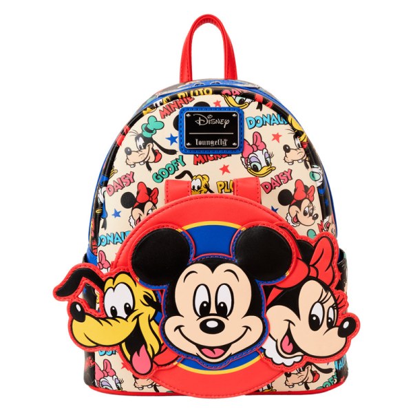 Mickey & Friends Mini-Rucksack mit Ohrenstirnband - DISNEY LOUNGEFLY