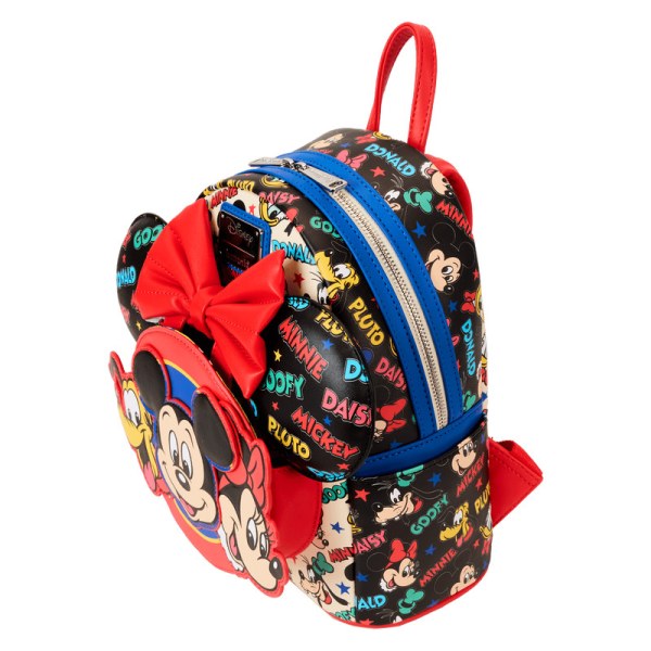 Mickey & Friends Mini-Rucksack mit Ohrenstirnband - DISNEY LOUNGEFLY