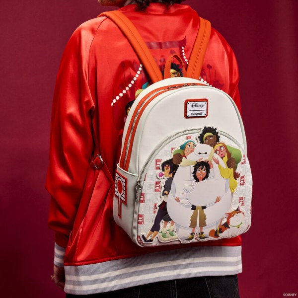 Baymax & Friends Mini-Rucksack - DISNEY LOUNGEFLY Baymax – Riesiges Robowabohu - 10. Jubiläum