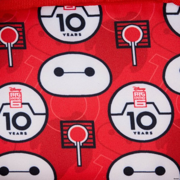 Baymax & Mochi umhängetasche mit Münzbeutel - DISNEY LOUNGEFLY Baymax – Riesiges Robowabohu 10. Jahrestag