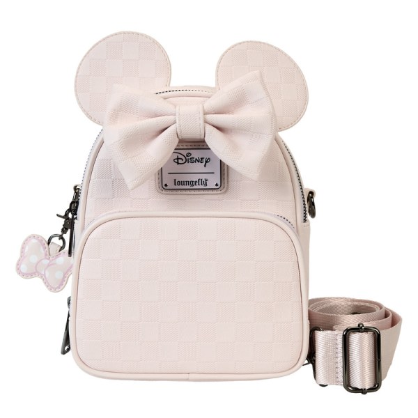 Wandelbarer Mini-Rucksack und umhängetasche mit Minnie Maus Maus-Karosserie - DISNEY LOUNGEFLY