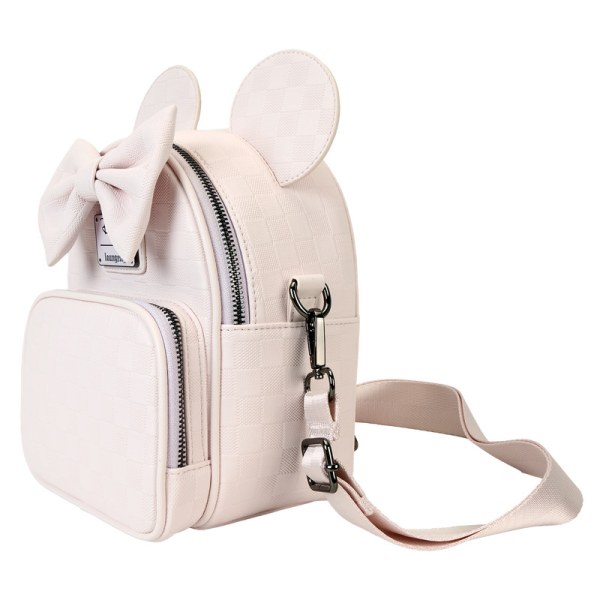 Wandelbarer Mini-Rucksack und umhängetasche mit Minnie Maus Maus-Karosserie - DISNEY LOUNGEFLY