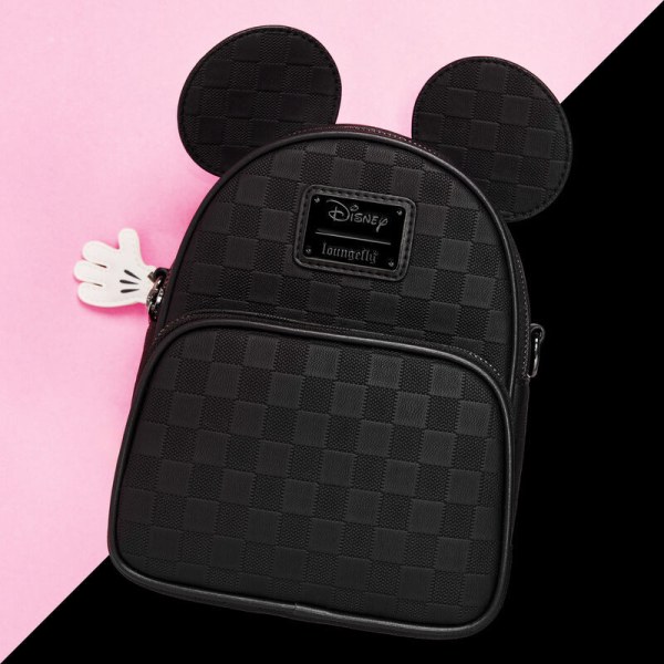 Wandelbarer Mini-Rucksack und umhängetasche mit Mickey Maus -Karosserie - DISNEY LOUNGEFLY