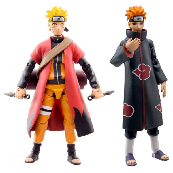 Naruto vs. Pain Sage Mode Set-Figuren – Naruto Shippuden 25. Jubiläum