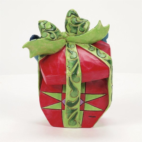 Stitch zerreißt das Geschenk – Disney Traditions