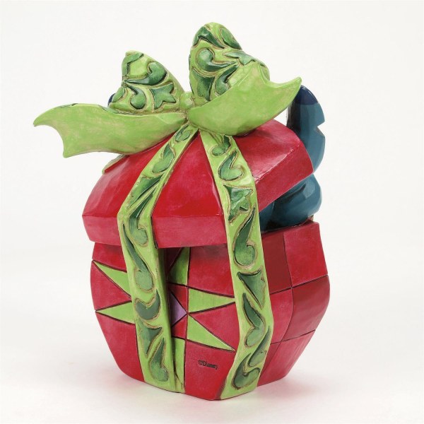 Stitch zerreißt das Geschenk – Disney Traditions