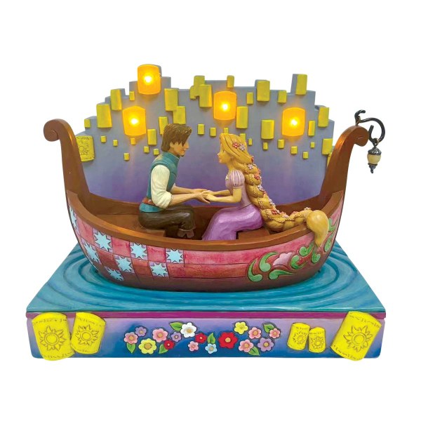 Rapunzel Boat mit LED-Laternen - Disney Traditions