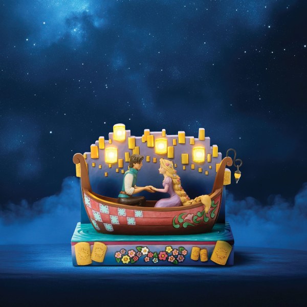 Rapunzel Boat mit LED-Laternen - Disney Traditions