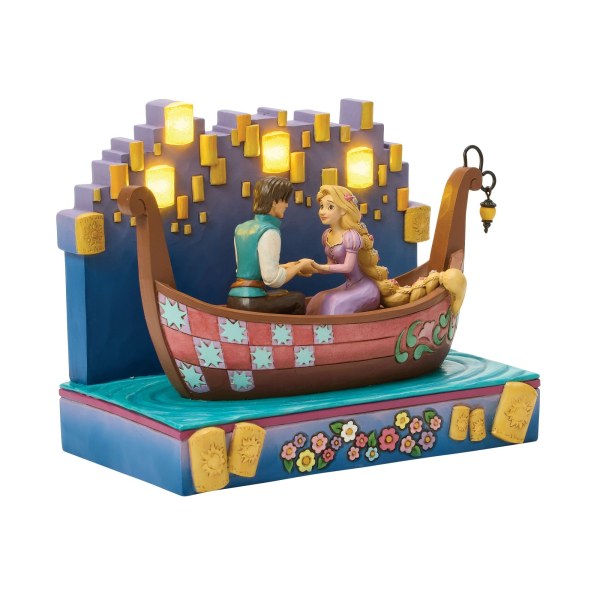 Rapunzel Boat mit LED-Laternen - Disney Traditions