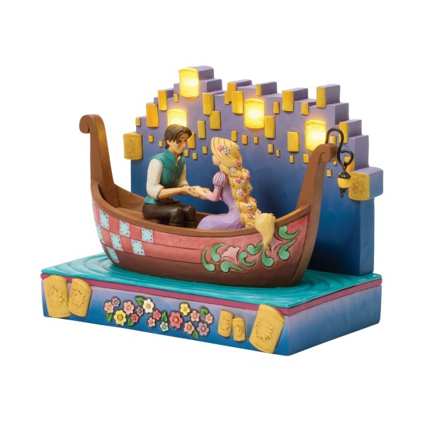 Rapunzel Boat mit LED-Laternen - Disney Traditions