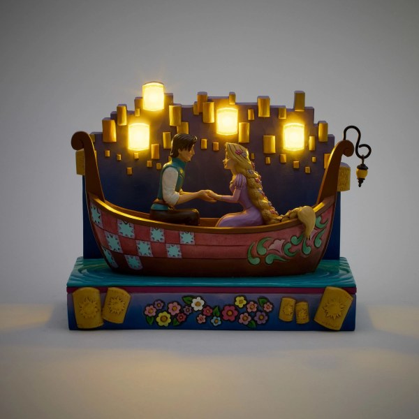 Rapunzel Boat mit LED-Laternen - Disney Traditions