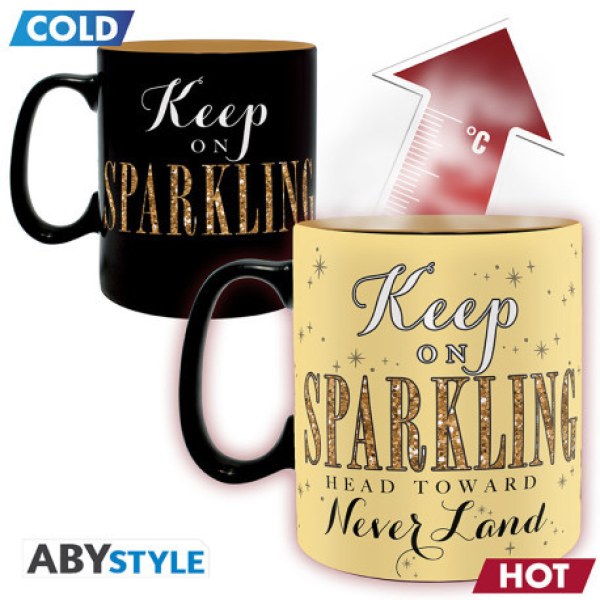 Tasse mit Wärmeeffekt Tinkerbell glitter - Disney
