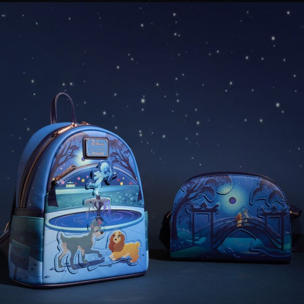 Mini-Rucksack zum 70. Jubiläum von Susi und Strolch - DISNEY LOUNGEFLY
