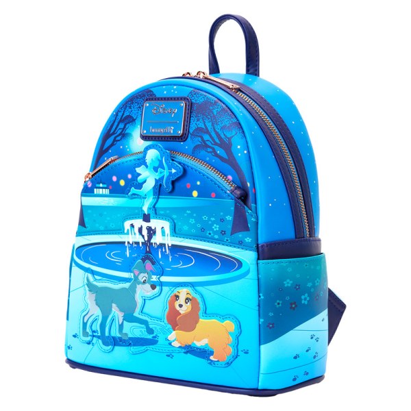 Mini-Rucksack zum 70. Jubiläum von Susi und Strolch - DISNEY LOUNGEFLY