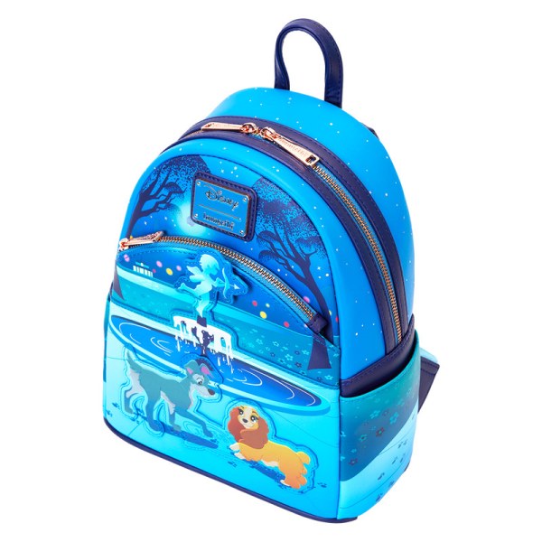 Mini-Rucksack zum 70. Jubiläum von Susi und Strolch - DISNEY LOUNGEFLY