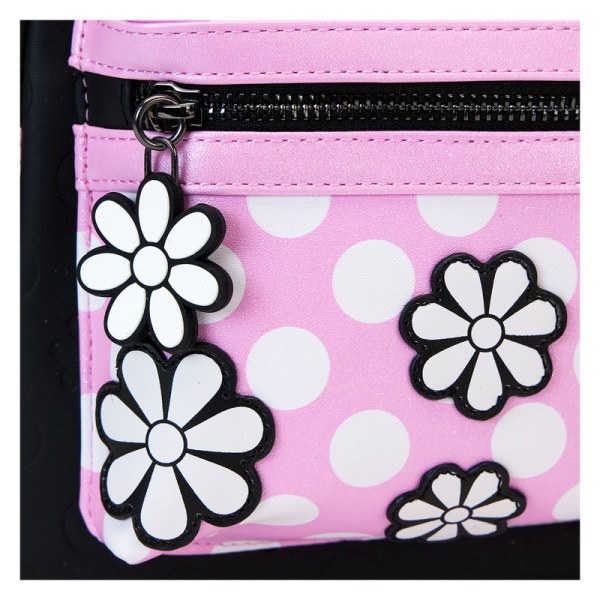 Minnie Maus Floral Rock The Dots Mini-Rucksack - DISNEY LOUNGEFLY