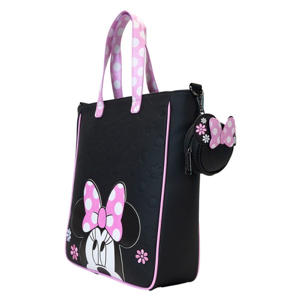 Minnie Maus Floral Rock The Dots Tragetasche mit Münzfach - DISNEY LOUNGEFLY