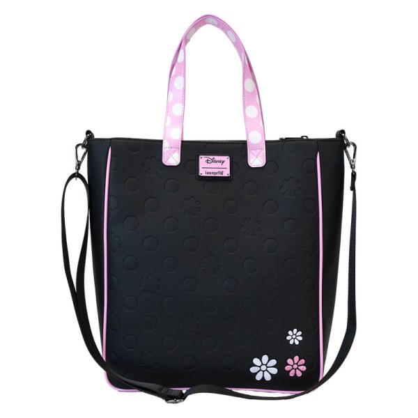 Minnie Maus Floral Rock The Dots Tragetasche mit Münzfach - DISNEY LOUNGEFLY