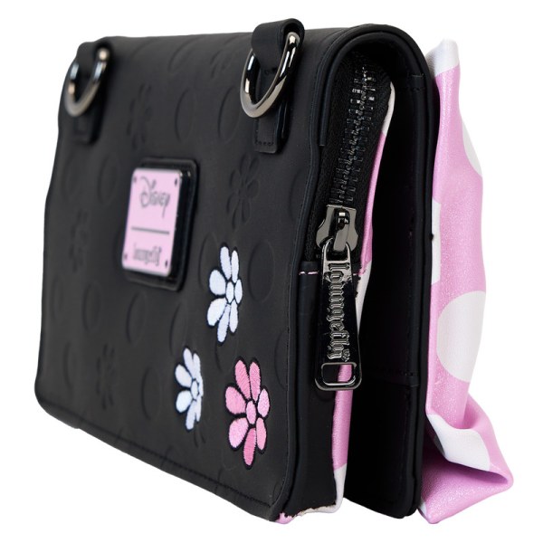 Minnie Maus Floral Rock The Dots Clutch Umhängetasche - DISNEY LOUNGEFLY