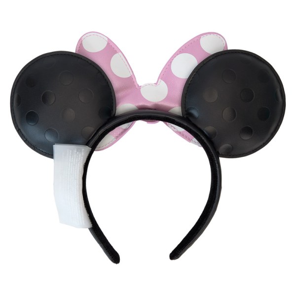 Minnie Maus Blumen-Stirnband mit Ohren und Punkten - DISNEY LOUNGEFLY