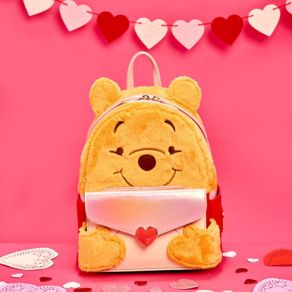 Mini-Rucksack „Liebesbrief“ Winnie Puuh und Ferkel - DISNEY LOUNGEFLY