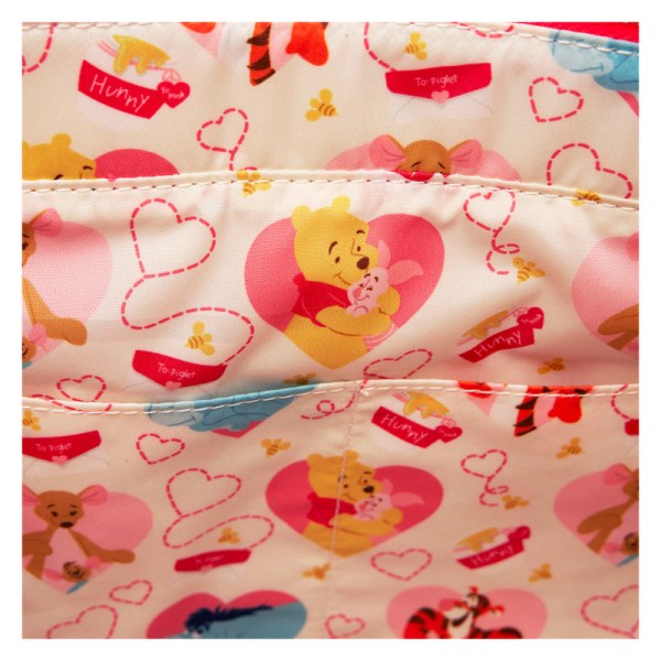 Wandelbarer Rucksack und Tragetasche „ Winnie Puuh & Friends Hearts“ – DISNEY LOUNGEFLY