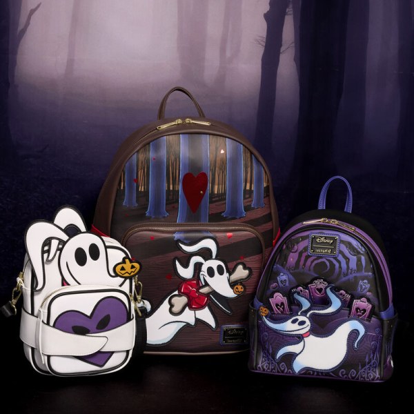 Zero Graveyard Mini-Rucksack mit Licht - DISNEY LOUNGEFLY Nightmare Before Christmas