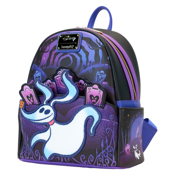 Zero Graveyard Mini-Rucksack mit Licht - DISNEY LOUNGEFLY Nightmare Before Christmas
