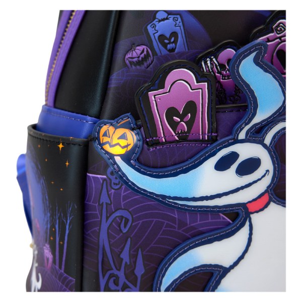 Zero Graveyard Mini-Rucksack mit Licht - DISNEY LOUNGEFLY Nightmare Before Christmas
