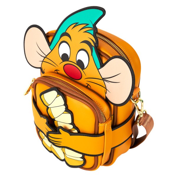 Gus Gus Umhängetasche mit Münzbeutel - DISNEY LOUNGEFLY Aschenputtel 75. Jahrestag