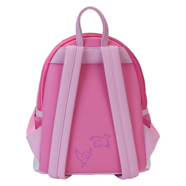 Mini-Rucksack mit rosa Schleife - DISNEY LOUNGEFLY Aschenputtel 75. Jubiläum
