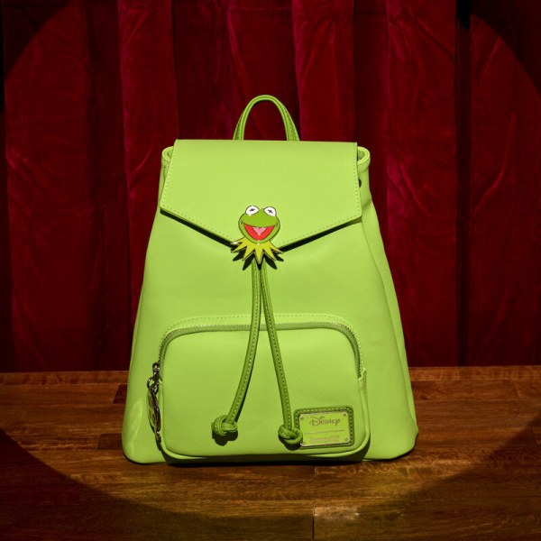 Kermit der Frosch Mini-Rucksack mit Kordelzug - DISNEY LOUNGEFLY Die Muppets
