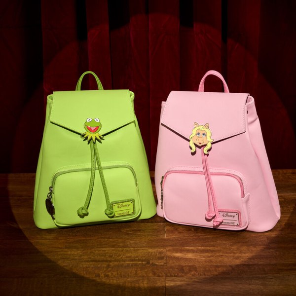 Kermit der Frosch Mini-Rucksack mit Kordelzug - DISNEY LOUNGEFLY Die Muppets
