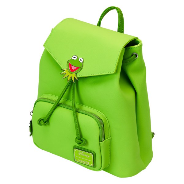 Kermit der Frosch Mini-Rucksack mit Kordelzug - DISNEY LOUNGEFLY Die Muppets