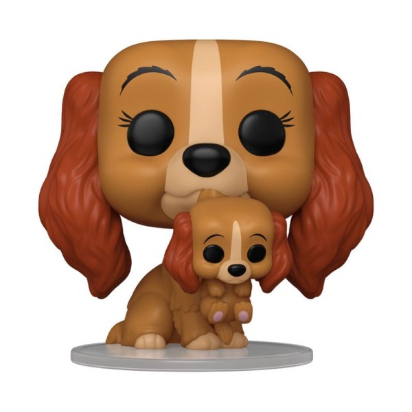 FUNKO POP! 1553 Lady mit Welpe – Disney Susi und Strolch